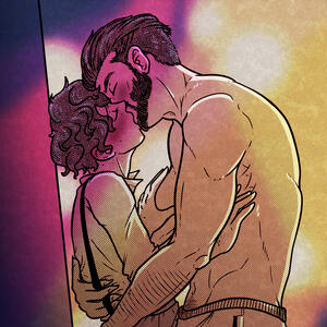 Aaron & Sullivan © littlemojoart