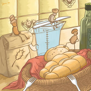 Pane Ticinese © LoShiro & Toasty Bread Zine
